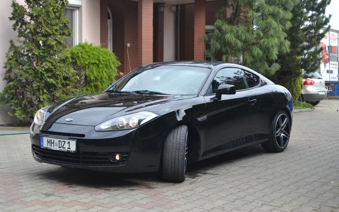 Hyundai Coupe cena 24400 przebieg: 190000, rok produkcji 2008 z Prochowice małe 211